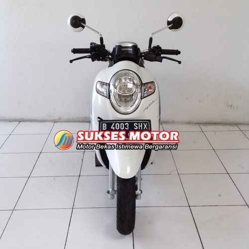 Honda Scoopy Tahun 2019 Putih Kondisi Mantap Punya