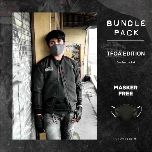 Jaket Bomber TFOA Black Series