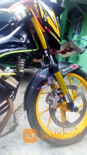 Cover Shock Satria Fu Karbu Model Atas Bawah