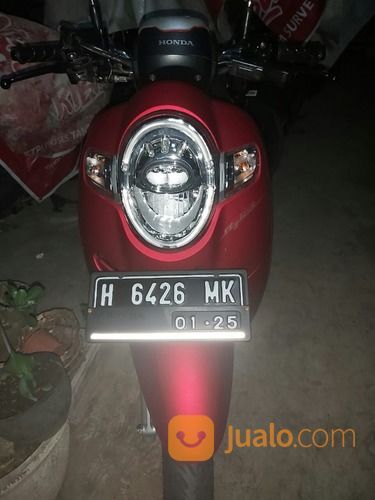 Scoopy Stylish Matte Red 2020 Terawat