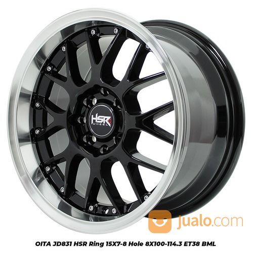 VELG MOBIL OITA JD831 HSR R15X7/8 H4X100-114,3 ET38 BML