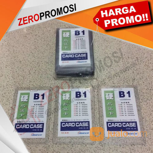 Card Case B1 Tebal/ Plastik Name Tag- Plastik ID Card