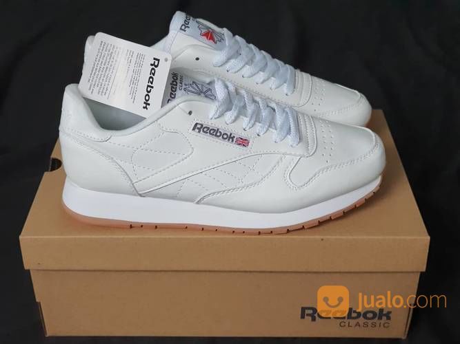 Sepatu Reebok Classic White Gum 