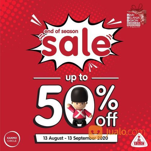 ELC Indonesia End Of Season Sale Up To 50%