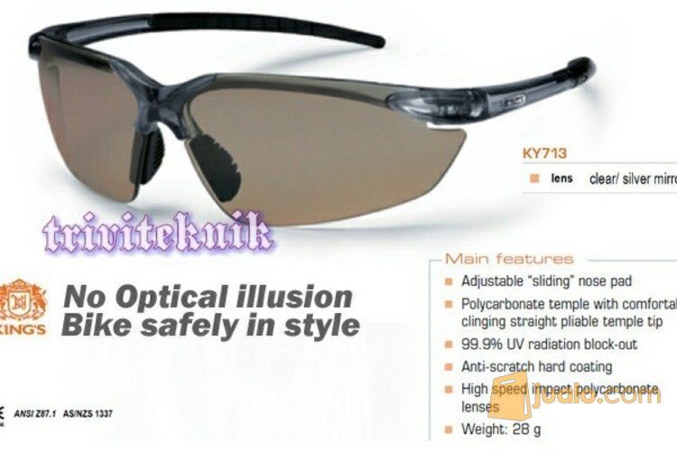 Kacamata safety King'S ky 713,safety glass, di Kota Jakarta Pusat, DKI
