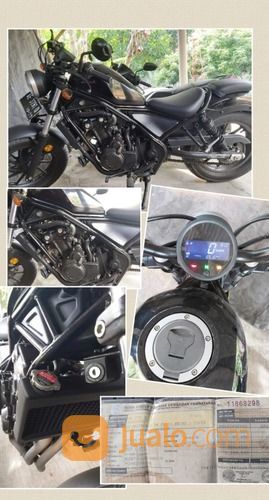 Barang Langka MOGE Honda Rebel 2017 Mulus KM.6.500