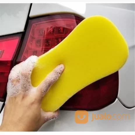 Sponge Busa Cuci Mobil Motor Piring Kuning 8 Busa Foam Wash Spon