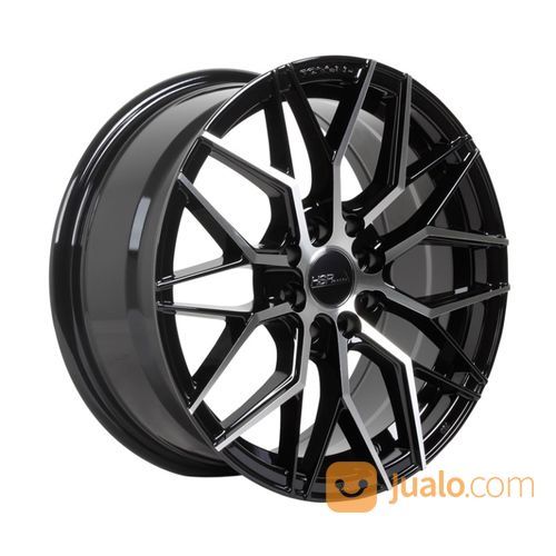 Velg HSR Botawa Ring 15 Pcd 4X100-4X114.3 Offset 45 Black Polis