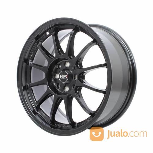 Velg HSR Tubo R15 Pcd 6X139,7 Lebar 8 Offset 0 Semi Matt Black