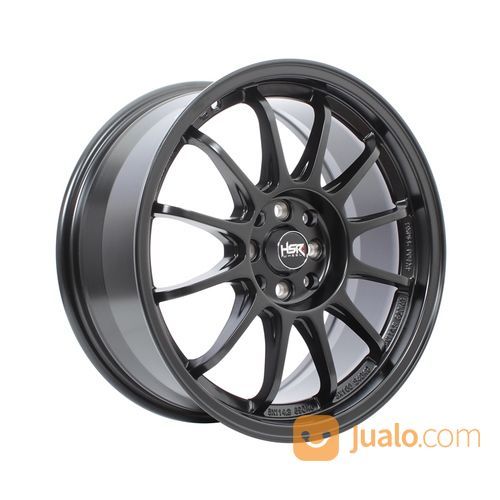 Velg HSR Tubo R15 Pcd 6X139,7 Lebar 8 Offset 0 Semi Matt Black