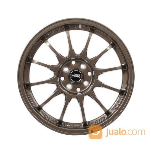 Pelek HSR Yakote R15 Pcd 4X100-4X114,3 Lebar Rata 7 Offset 38 Bronze