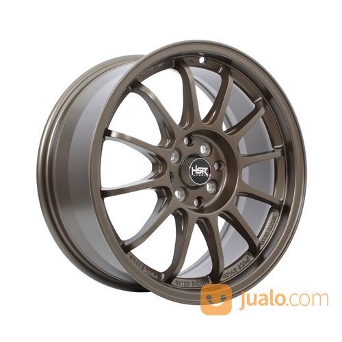 Pelek HSR Yakote R15 Pcd 4X100-4X114,3 Lebar Rata 7 Offset 38 Bronze