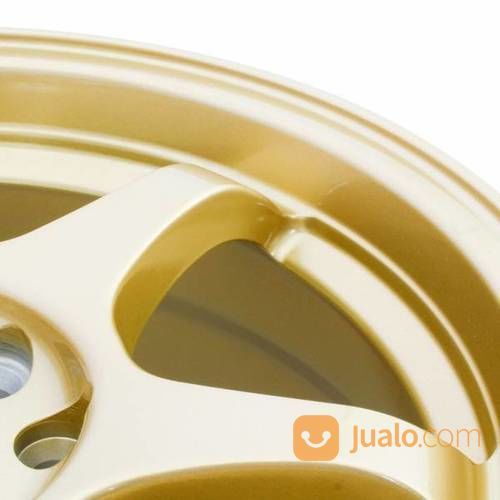 Velg HSR Yuzawa R15 Pcd 4X100-4X114,3 Lebar Rata 7 Offset 38 Gold