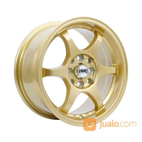 Velg HSR Yuzawa R15 Pcd 4X100-4X114,3 Lebar Rata 7 Offset 38 Gold