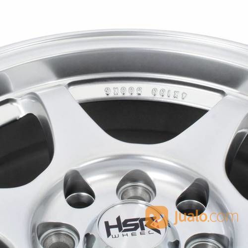 Pelek Yuzawa HSR R15 Pcd 4X100-4X114,3 Lebar Rata 7 ET 38 Hayper Black