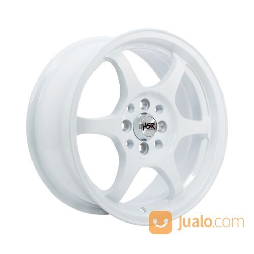 Velg HSR Yuzawa R15 Pcd 4X100-4X114,3 Lebar 7 Offset 38 White