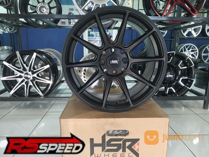 Velg Mobil Ring 15 Model SHINJUKU JD7060 HSR Lebar 7/8 Mazda2 New Style Aveo New