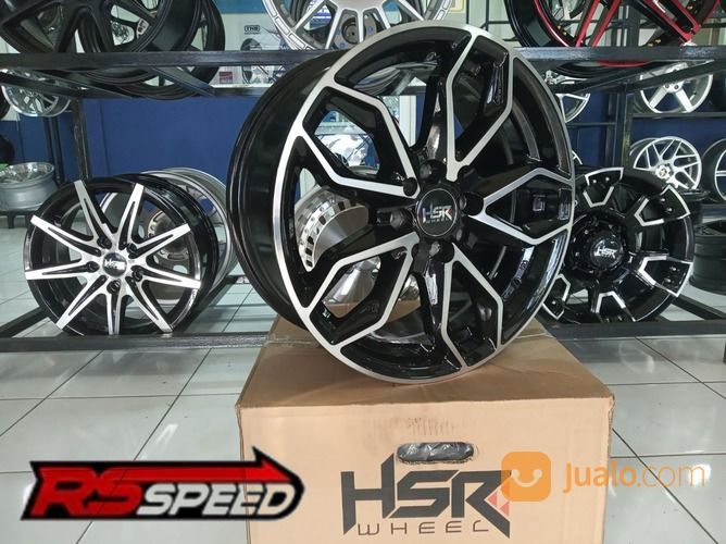 Velg Ring 16 Model SLOUX JD201 HSR R16X7 Pelek Mobil YRV Ceria Sirion