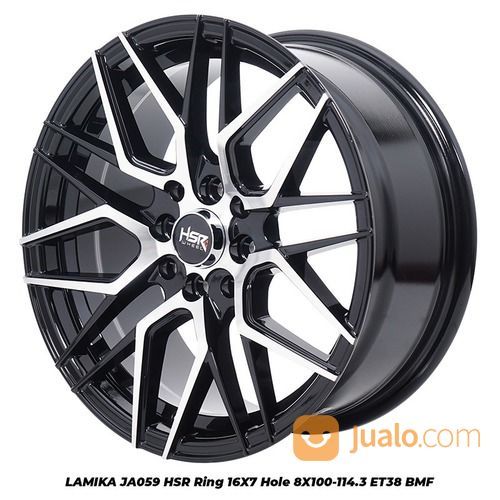 Velg HSR R16 Brio Calya Avanza LAMIKA JA059 HSR Ring 16 Baut 4 - Terbaru