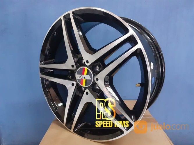 Velg Mobil Ring 17 Model ANTLERS H1303 HSR PCD5x112 Buat Mobil Audi RS VW Beetle New