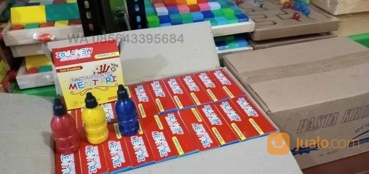 Pasta Kreatif Mentari Cat Gambar Mewarnai Melukis Anak