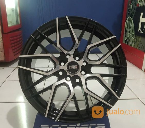 Velg Mobil R15 Racing LAMIKA JA059 HSR Ring 15 Lebar 65 Inci Brio Agya Calya Avanza