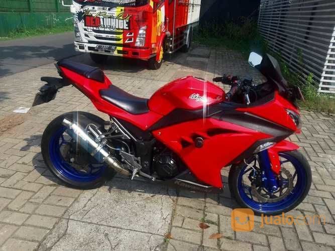 KAWAZAKI NINJA FI 250 2013 MESIN SEHAT BODI MULUS