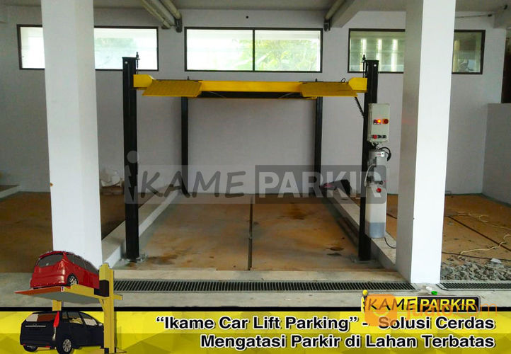 HIDROLIK LIFT PARKIR MOBIL TERBUKTI AMAN