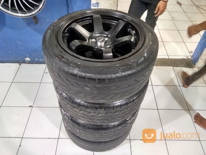 Tersedia Velg Seken Model Te37 Ring 16x8 Pcd 4x100 Seken Murah Plus Ban