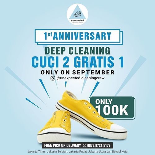 Unexpected Cleaningcrew 1st Anniversary Promo
