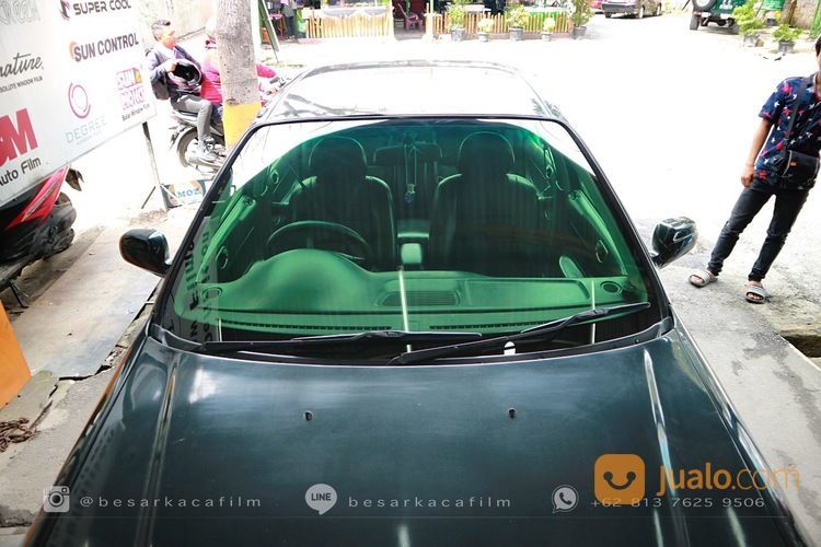 Kaca Film Hijau Light Green 20% Dan 40% [Bahan Saja Utk 1 Unit Mobil]