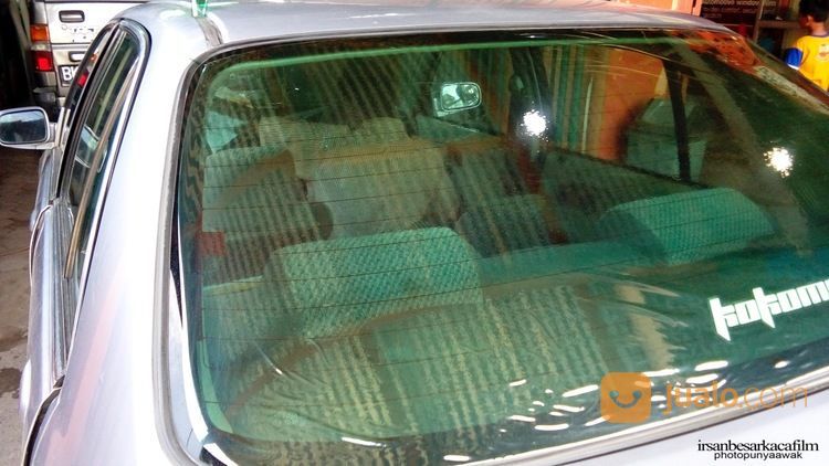 Kaca Film Hijau Light Green 20% Dan 40% [Bahan Saja Utk 1 Unit Mobil]