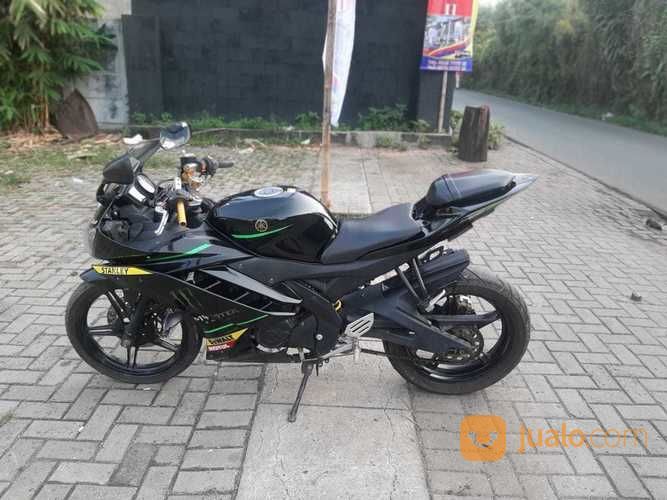 YAMAHA R15 2015 HITAM MESIN HALUS SEHAT MURAH