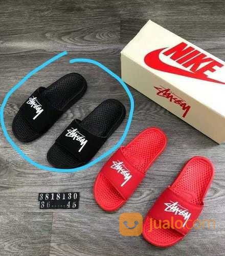 nike stussy flip flops