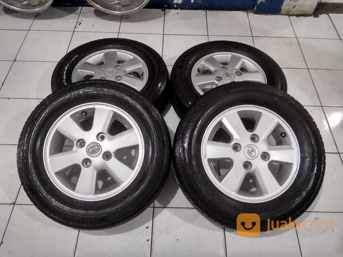 Velg Copotan Avanza Ring 14+Ban Pcd 4x114,3 Warna Silver