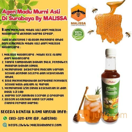 Grosir 0813 3211 8791 Produsen Manfaat Madu Klanceng Untuk Pria Di Surabaya Malissa Surabaya Jualo