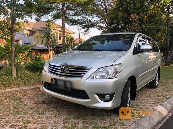 Innova 2013 G Manual Bensin Silver Plat Genap