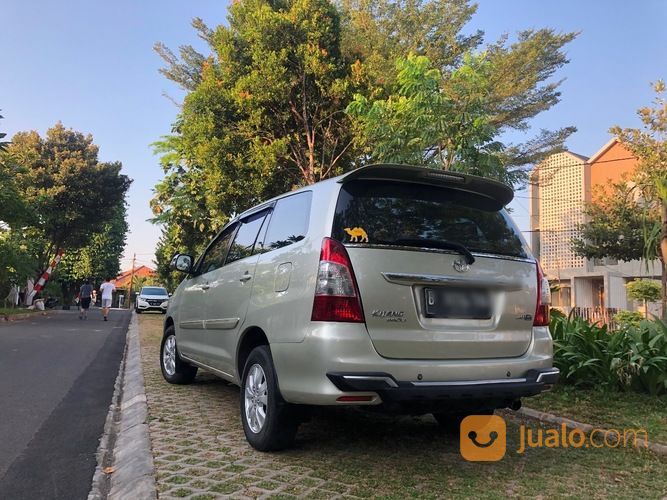 Innova 2013 G Manual Bensin Silver Plat Genap