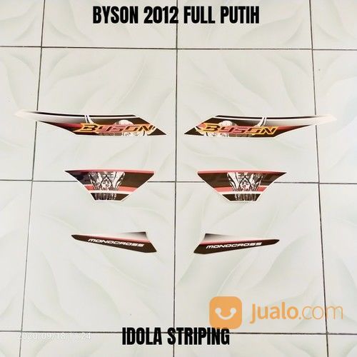 Striping Byson 2012 Full Putih