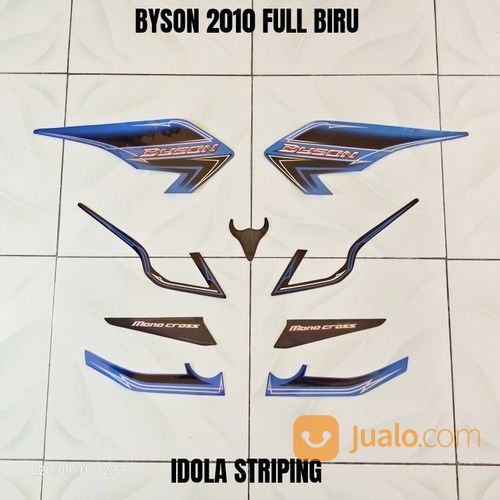 Striping Byson 2010 Full Biru