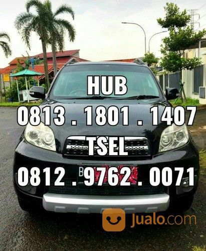 2013 DAIHATSU TERIOS HITAM MANUAL RUSH PajakBaru Seat3Brs Expander Captiva CRV HRV Fortuner Xtrail