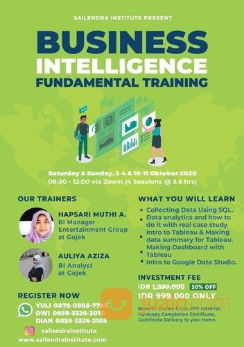 BUSINESS INTELLIGENCE FUNDAMENTAL ONLINE TRAINING