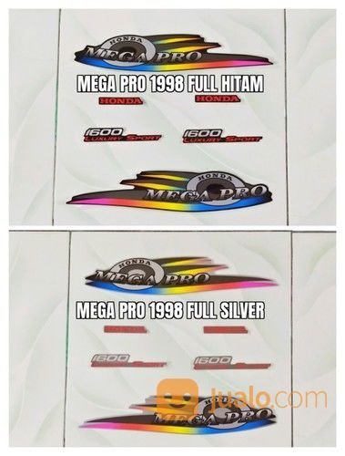 Striping Mega Pro 1998 Full Hitam