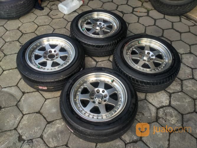 Velg Mugen R15x7 Pcd 4x100, 4x114 + Ban