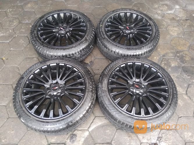 Velg HSR WEB R17x7 Pcd 4x114, 4x100 + Ban 205/50R17 (4pcs)