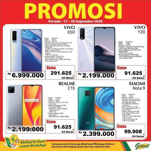 Giant Indonesia Promo Smartphone