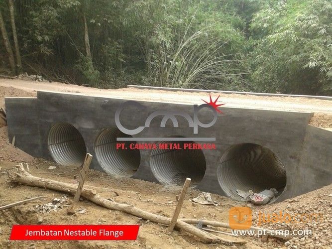 Pipa Besi Armco Corrugated Steel Pipe