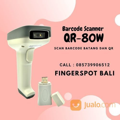 Scanner Barcode Wireless Membaca QR Code Dan PDF 417