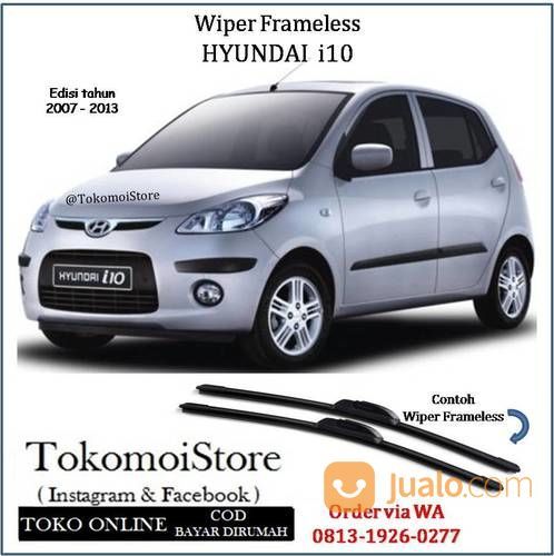 Wiper Frameless Hyundai I10 Edisi 2007 2008 2009 2010 2011 20122 2013