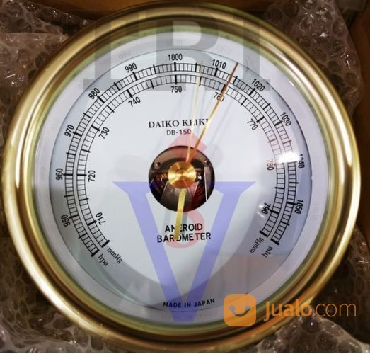 Alat Ukur Tekanan Udara Barometer Aneroid Daiko Db 150atmospheric